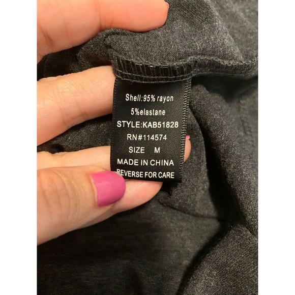 Pleione Gray Embellished Sleeveless Top Blouse Size M - Picture 4 of 9